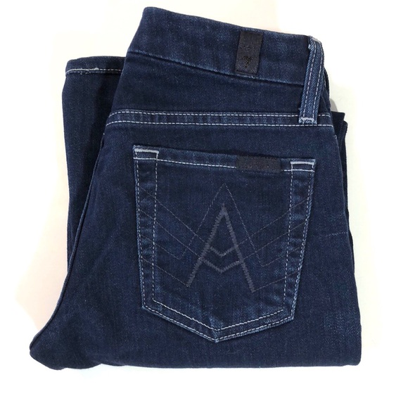 7 For All Mankind Denim - 7 For All Mankind A Pocket Low Rise Jeans